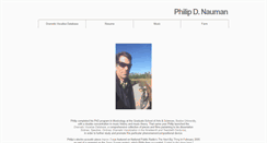 Desktop Screenshot of philipnauman.com